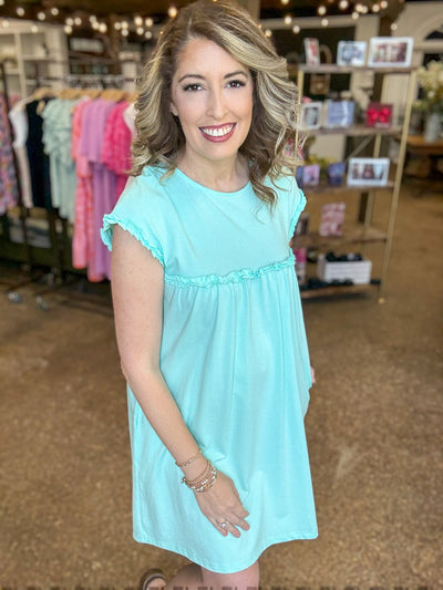 Mint To Remember Mini Dress