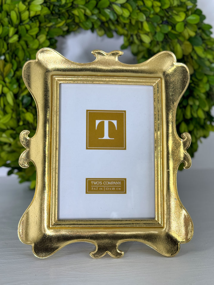 Gold Leaf Photo Frame