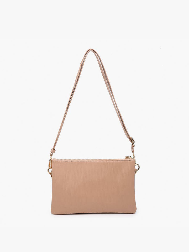 Izzy Textured Crossbody w/ Guitar Strap
