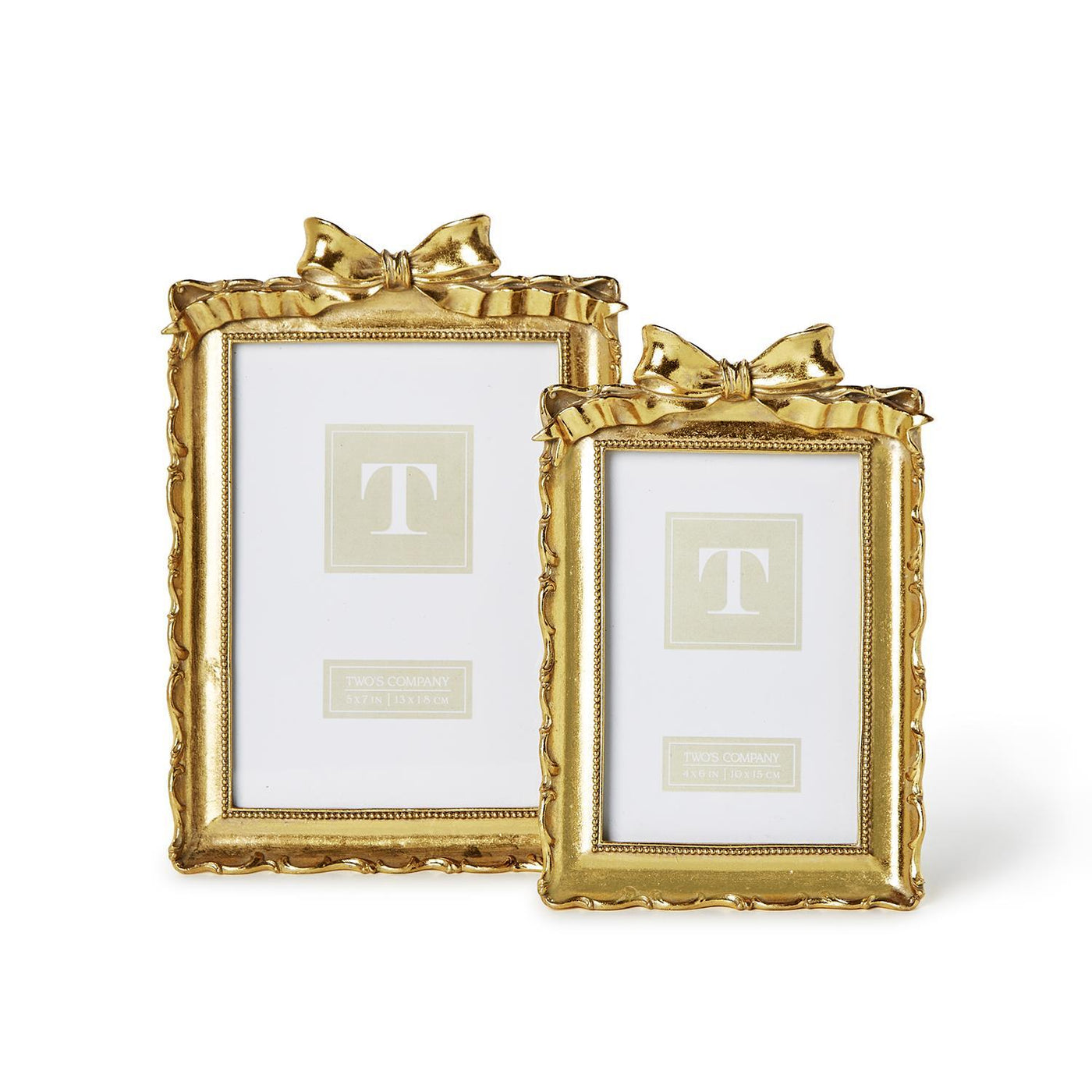 Gold Frames With Accent Bow