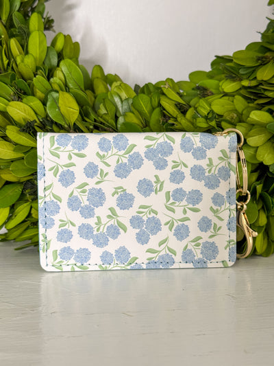 Hydrangea Print ID Wallet