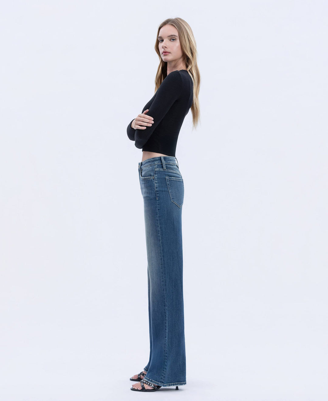 Uplifted Joy High Rise Vintage Flare