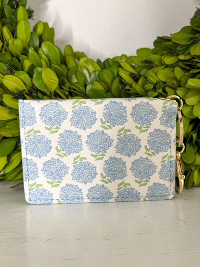 Hydrangea Print ID Wallet