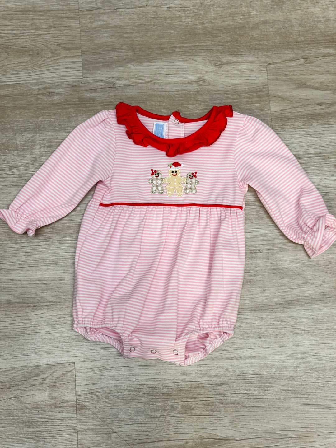 Gingerbread Ruffle Bubble