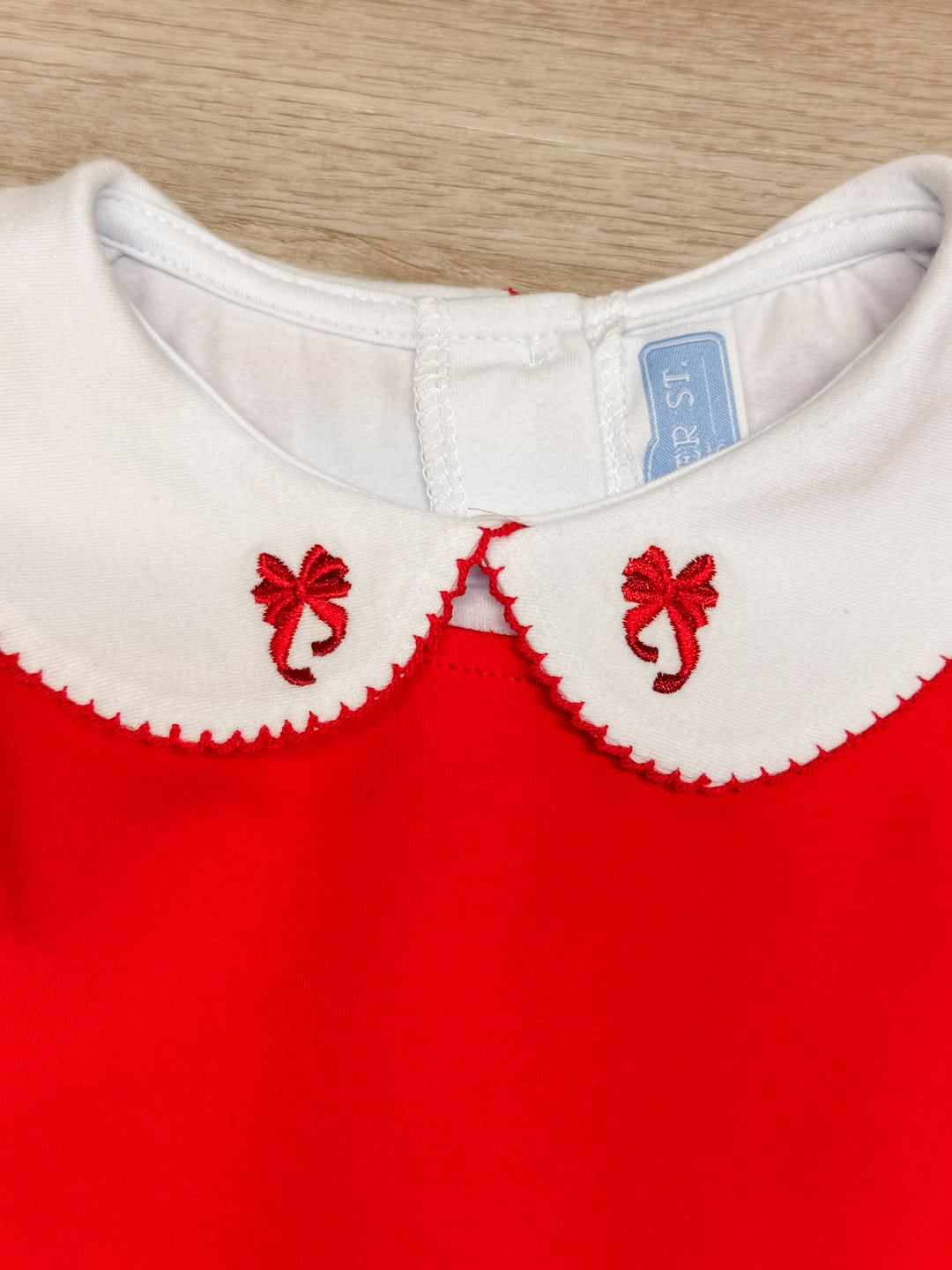 Holiday Bow Dress Set