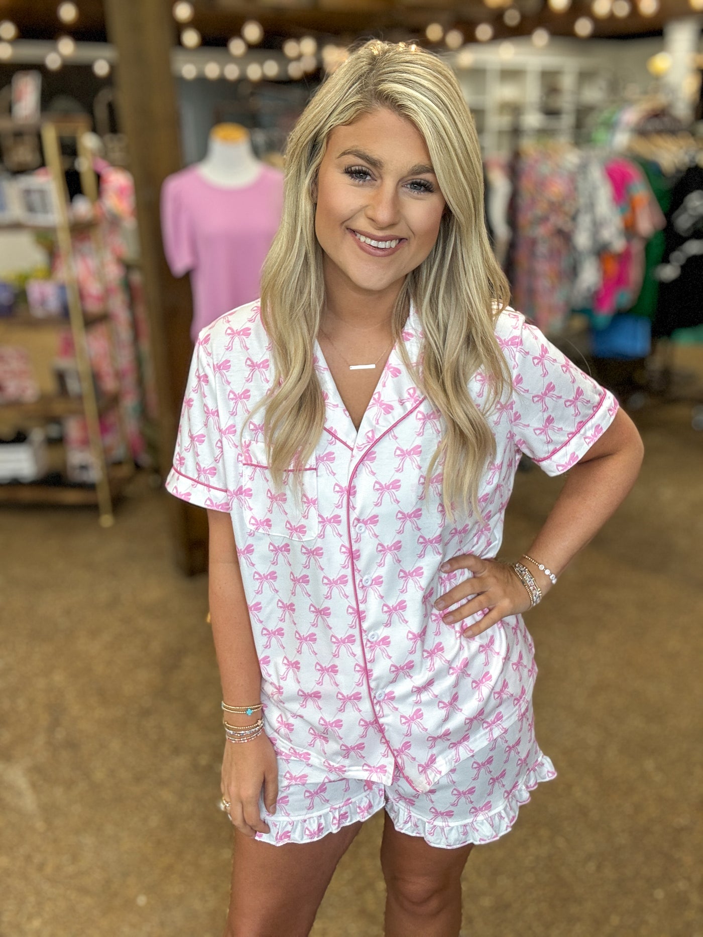 Dreaming Of Bows Pajamas