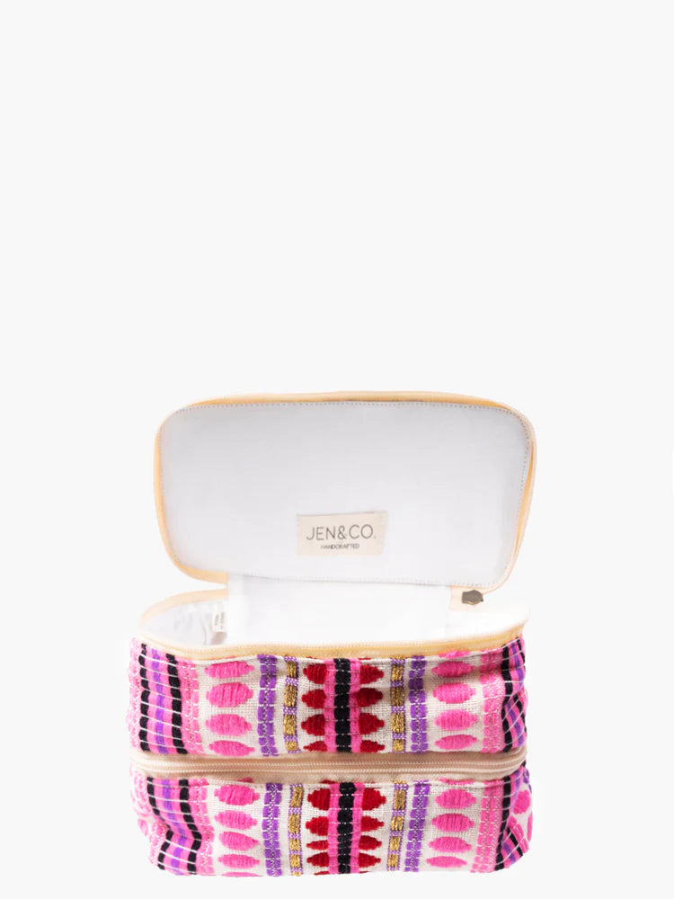 Zayla Dual Cosmetic Case