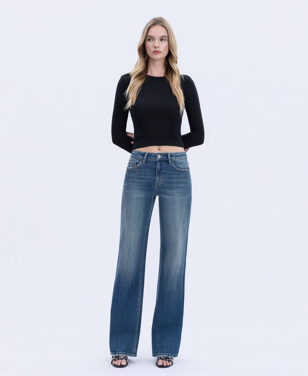 Uplifted Joy High Rise Vintage Flare