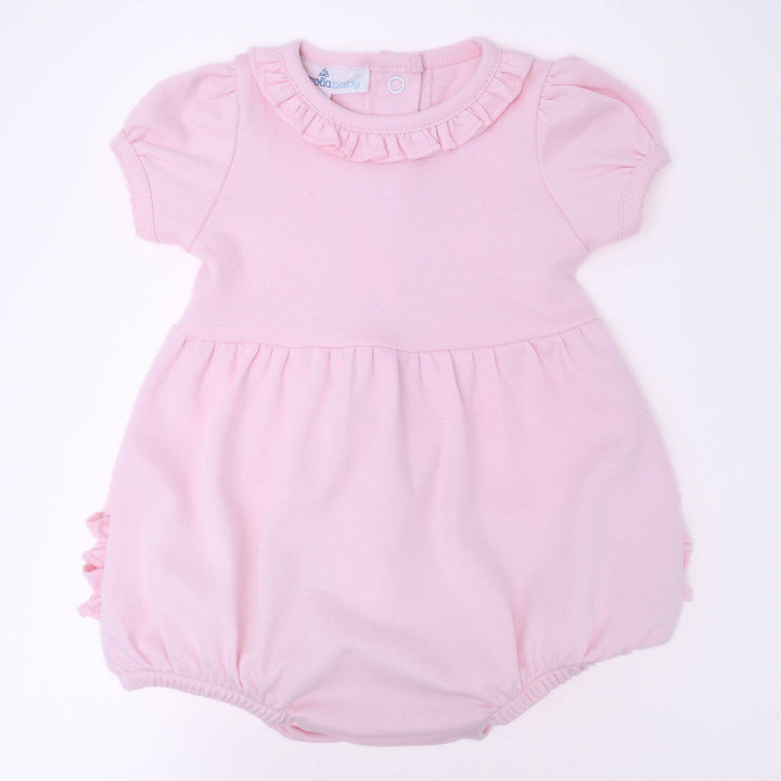 Essentials Solid Ruffle Bubble - Pink