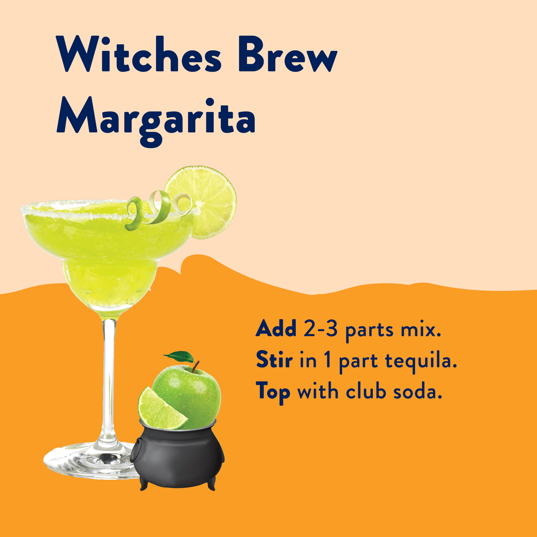 Witches Brew Green Apple Margarita - Sugar Free Mixer LTO