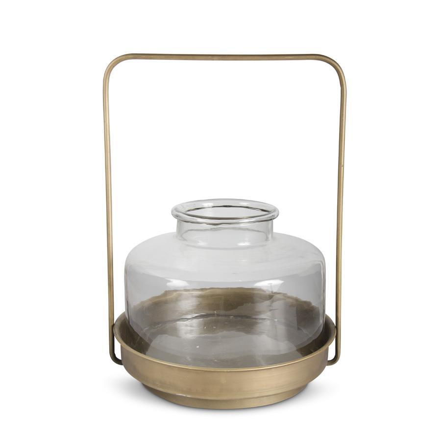 Matte Gold Lantern